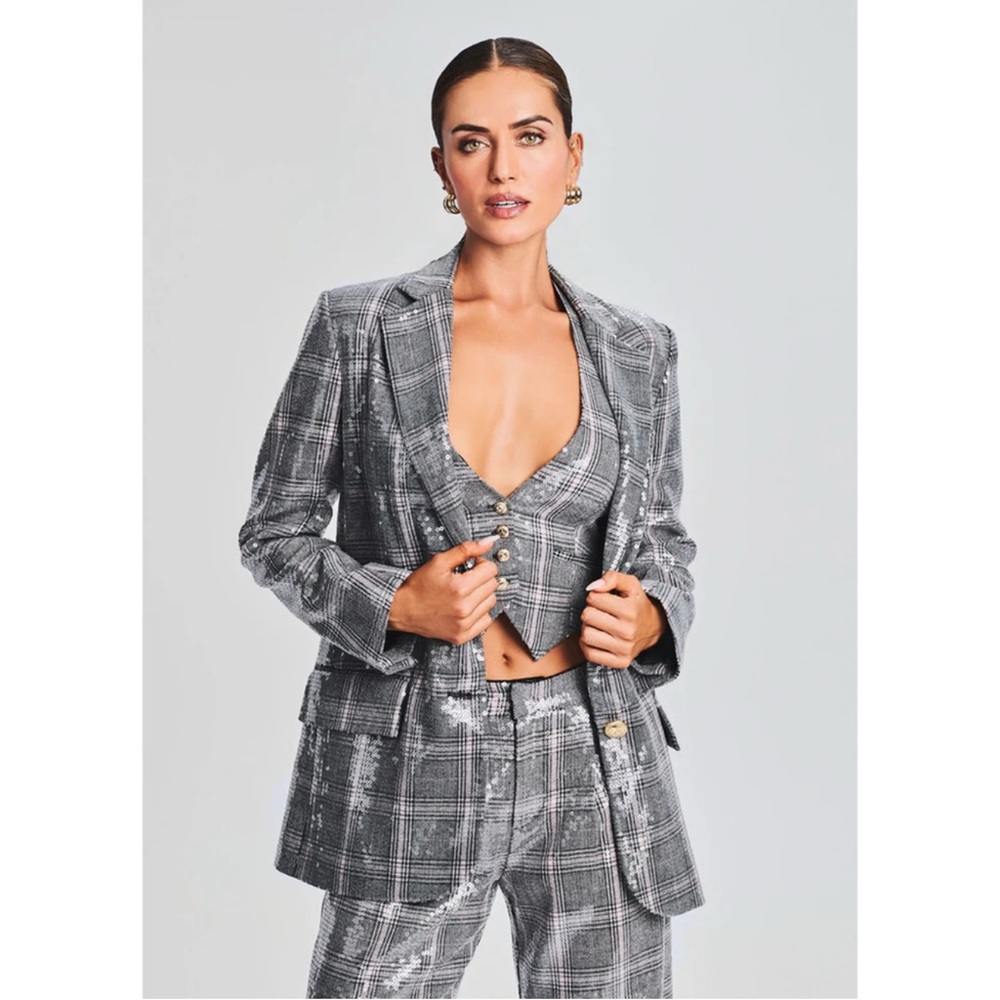 ENID SEQUIN BLAZER
Retrofête